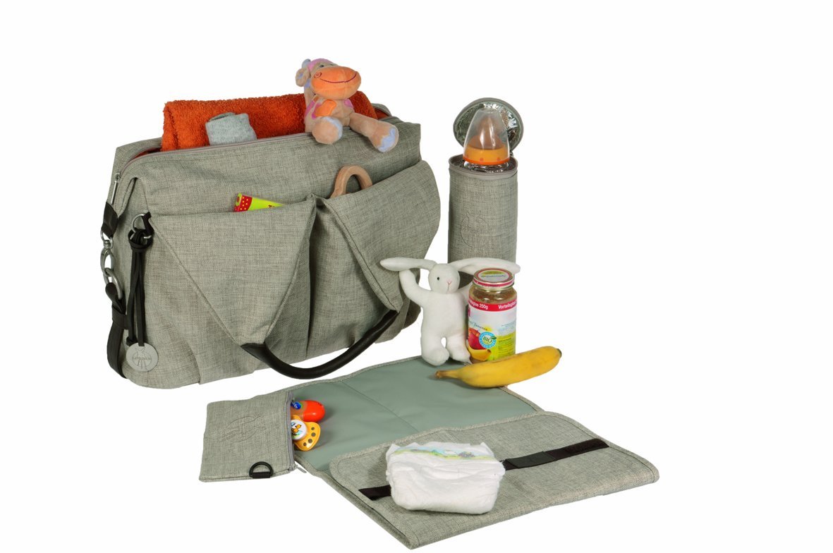 LÄSSIG Baby luiertas duurzaam incl. luieraccessoires duurzaam